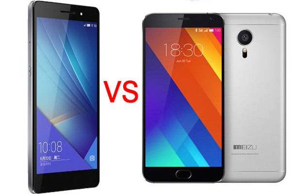 Huwawei honor 7 vs Meizu MX5