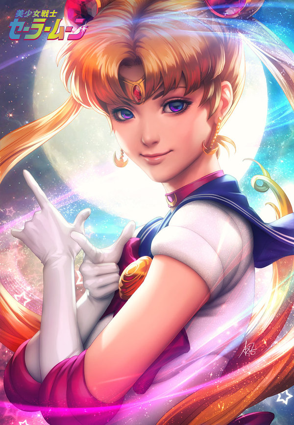 Sailor Moon Anime Art, Sailor Moon, , Tsukino Usagi, Artgerm