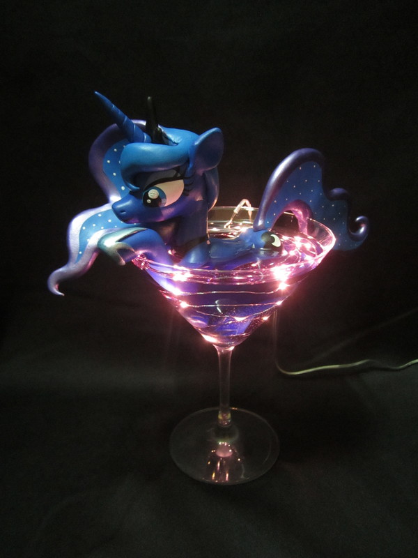 Princess Luna's Double Martini w/lights! My Little Pony, Princess Luna, , , ,    