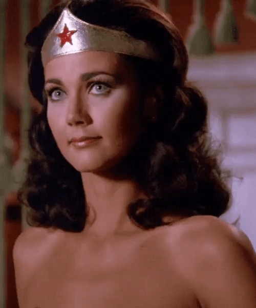 Wonder Woman... Lynda Carter, Чудо-женщина, Гифка, Длиннопост
