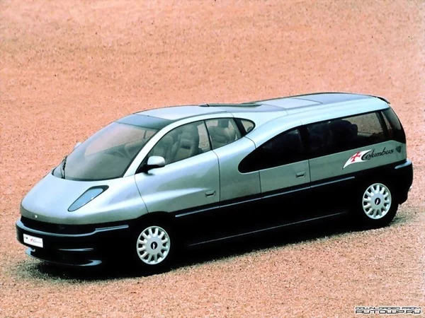 Minivan prototype from BMW - Columbus - 1992 - Bmw, Minivan, The photo, Prototype, 1992