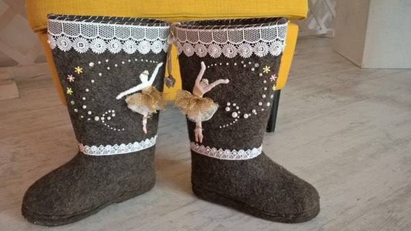 Обувь балерины на крайнем севере