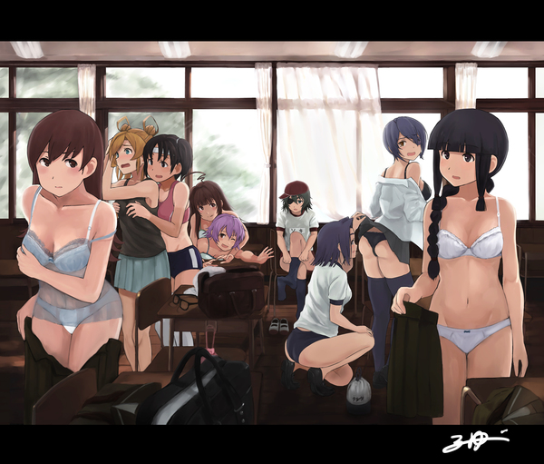 Kantai collection - NSFW, Kantai collection, Kitakami, Ooi, Tatsuta, Tenryuu, Kiso, Anime