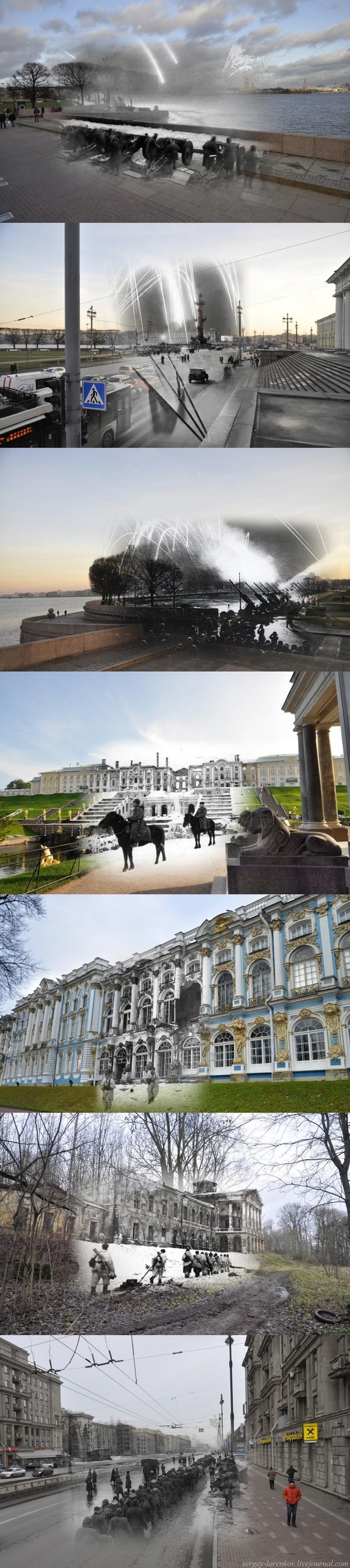 Санкт-Петербург Тогда и Сейчас (Ленинград)