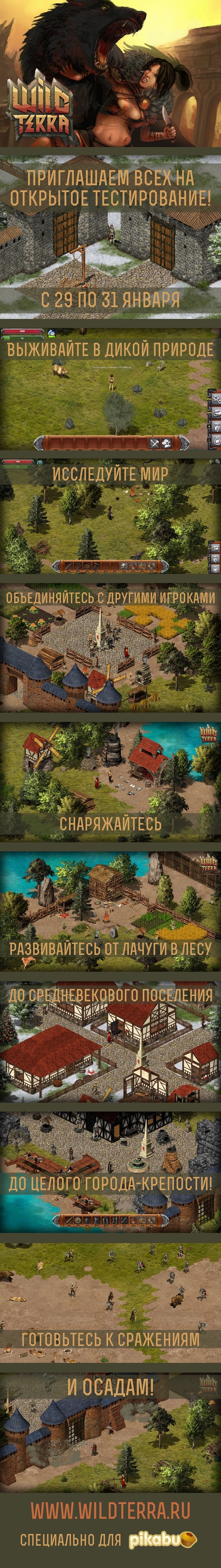 Wild Terra � MMORPG, ��������� � ���������! �������� ������������ �� 31 ������
