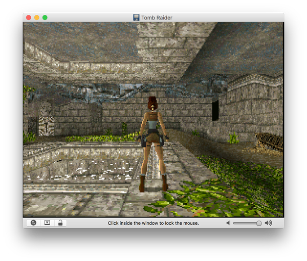 Tomb Raider I (Dos VS PlayStation) Tomb Raider, , , Dosbox, Openemu