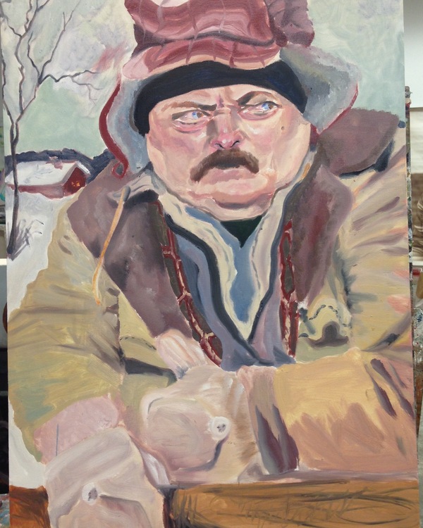 Рон Свонсон. Картина маслом