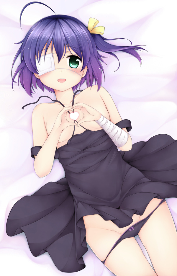 Takanashi Rikka - NSFW, Anime art, Anime, Chuunibyou demo koi ga Shitai!, Takanashi Rikka