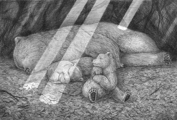 В берлоге | Пикабу