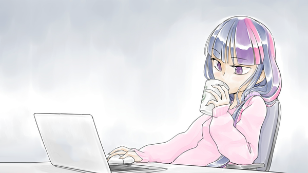 Lonely winter night.