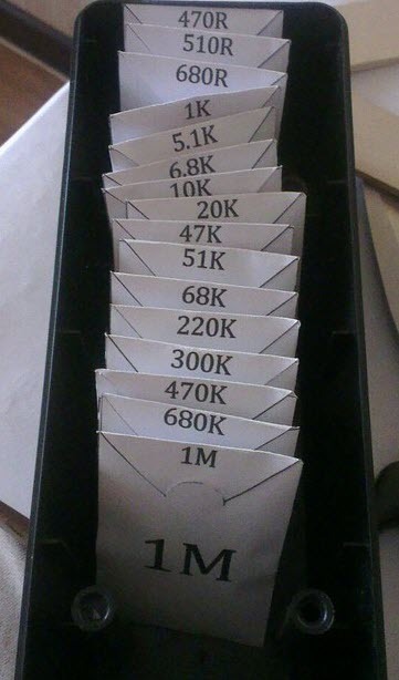 Storage of output resistors - My, Package, Radio amateurs, Resistor, Storage, Useful, Longpost, Electronics