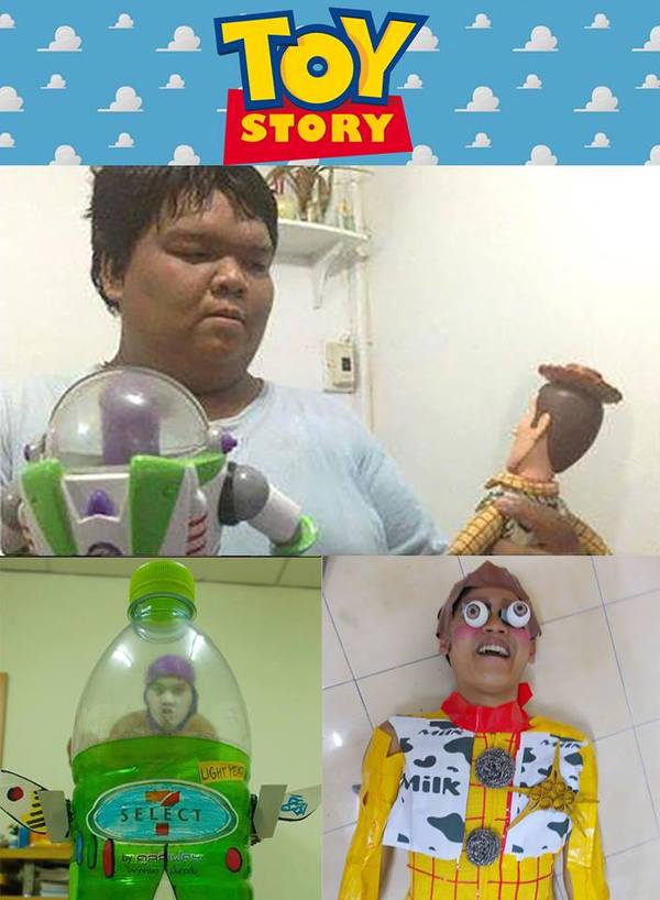  -    , , Lowcost cosplay, Toy story,  