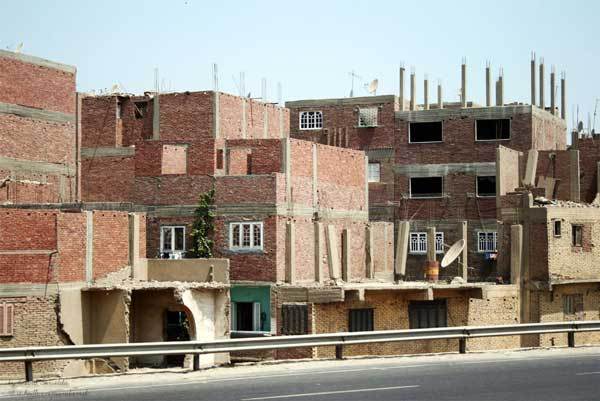 Особенности строительства жилья в Египте (навеяно постом про Вьетнам)