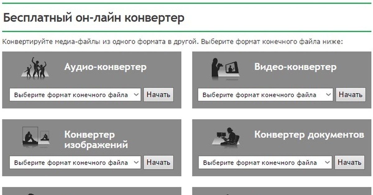 Конвертация файлов. Конвертация Медиа-файлов. Перевести Медиа.