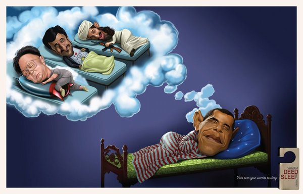 I like this ad! - Advertising, Creative, Creative advertising, Barack Obama, Politics, Photo, Interesting, Humor