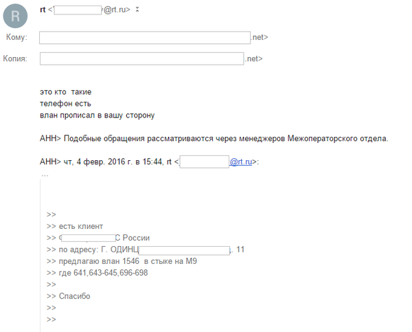 Деловая переписка.