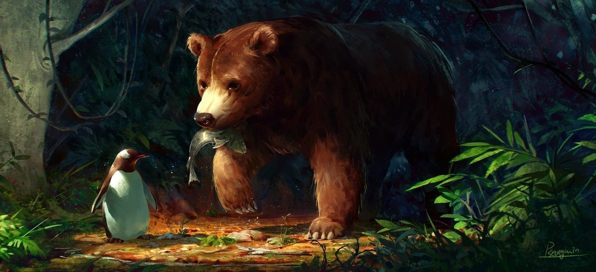 Artist bear