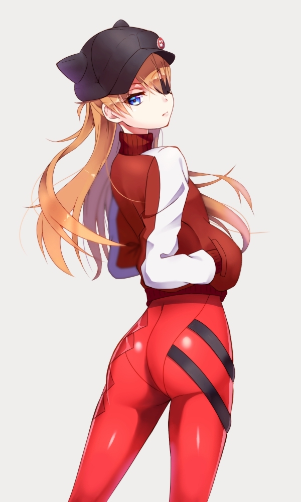 Asuka - Asuka Langley, Evangelion, Anime Art, Аниме