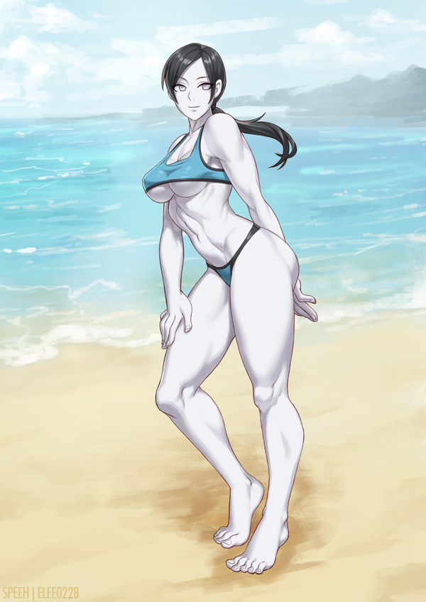 Wii Fit Trainer Wii Fit Trainer, , Anime Art, Speeh, 