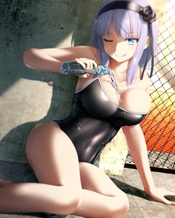 Аниме арт - NSFW, Аниме, Anime Art, Dagashi Kashi, Shidare hotaru