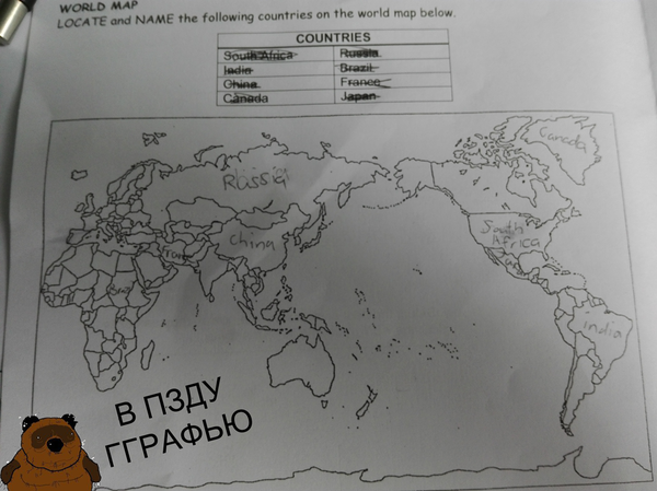 В ПЗ** ГГРАФЬЮ