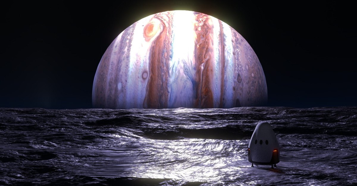 На европе есть жизнь. Поверхность Европы спутника Юпитера. Европа Спутник Юпитера океан. Атмосфера Европы спутника Юпитера. Европа Спутник поверхность.