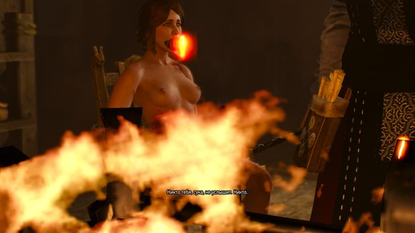 interrogation of one bitch - NSFW, The Witcher 3: Wild Hunt, Screenshot, Bitch