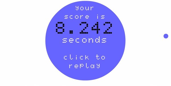 100 кликов за 8 секунд.