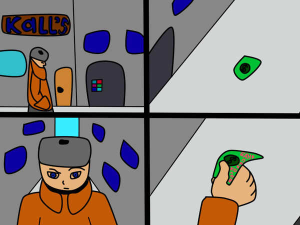 И так всегда... (нарисовано на скорую руку (в гостях))