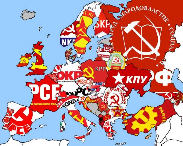 Communist parties of Europe - Europe, Communism