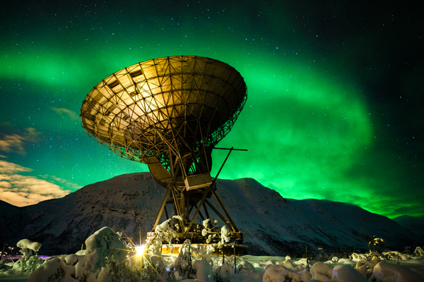 �������� ������ ��� ������� ������� EISCAT, ���������������� ��� �������� ��������� � ������������ �����