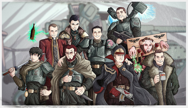 Warhammer 40k Встреча выпускников Схолы Прогениум