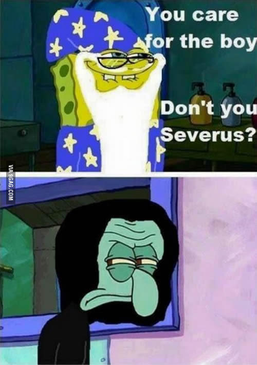 Ты и правда заботишься о мальчике, не так ли, Северус?