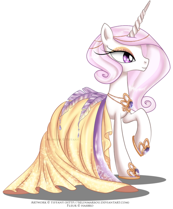 Gala Dress for Fleur De Lis My Little Pony, 