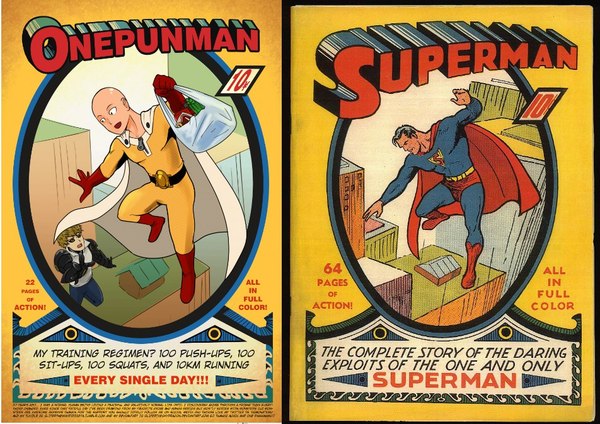 Onepunchman vs Superman