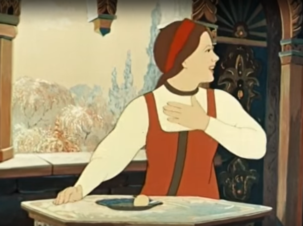 Яблочко и блюдечко