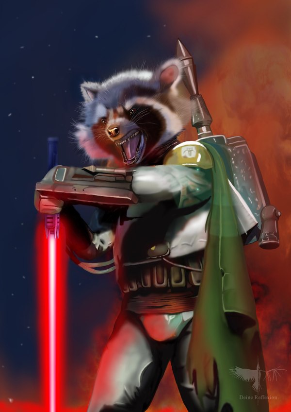 Star Wars Rocket by Deine Reflexion Deinereflexion, Star Wars,  ,  ,  , , , 