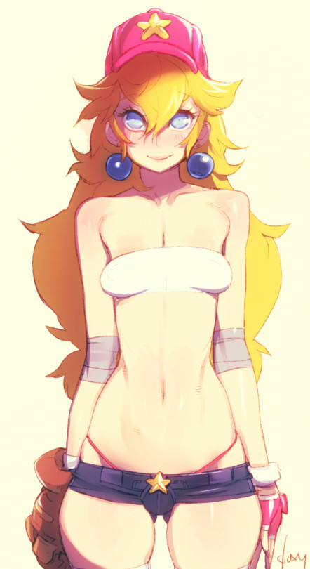 Princess Peach in your feed - NSFW, Peach, Art, Mario, Longpost, Peach Artworks