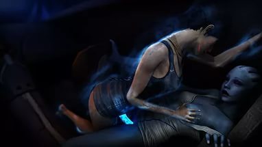 Biotic love - NSFW, Mass effect, Erotic, Liara, Femshep, Lesbian, Liara Tsoni