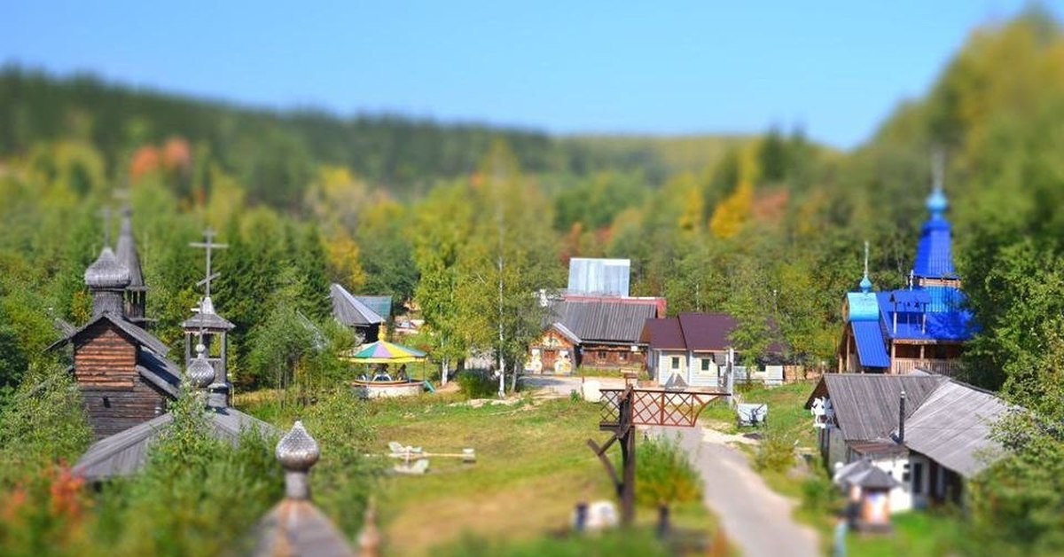 Чусовой Пермский край этнографический парк