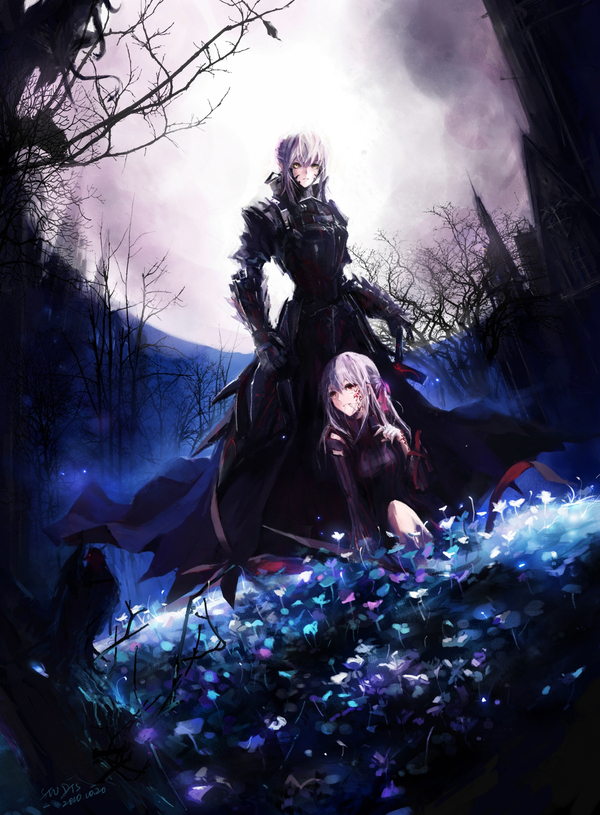 Saber Alter &amp; Dark Sakura