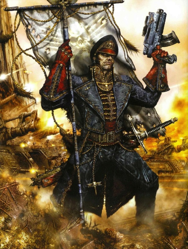 Warhammer 40k Комиссар Каин