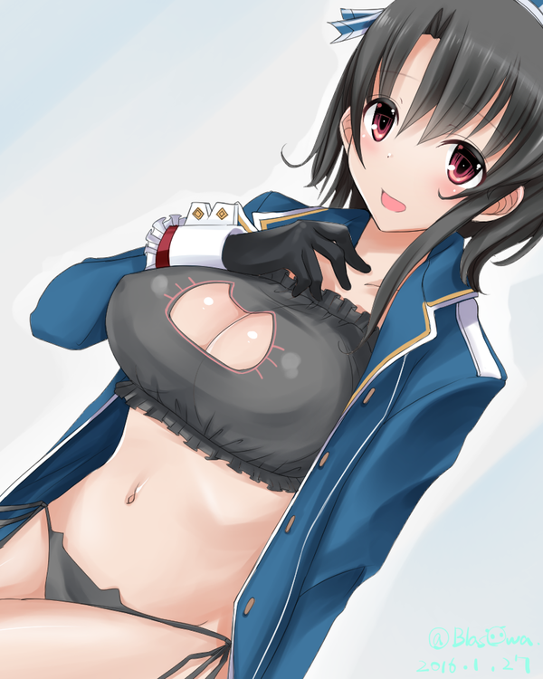 Takao Kantai Collection, Cat Keyhole Bra, Anime Art, , 