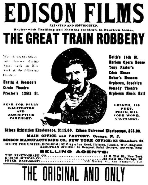 Old Movies # 2:    (The Great Train Robbery, 1903)