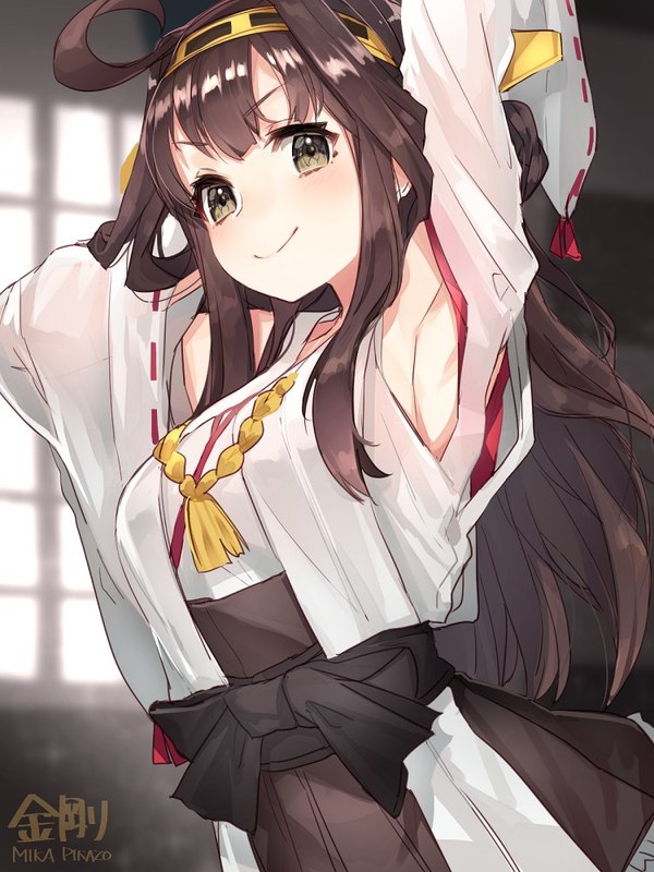 Kongou Kongou, Kantai Collection, , Anime Art