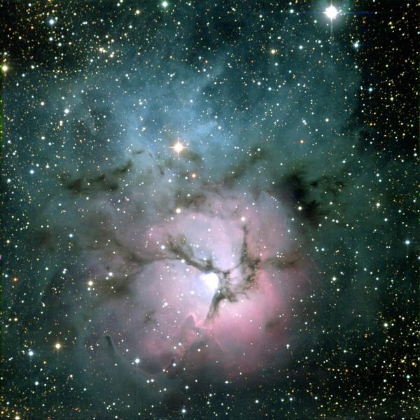 Trifid nebula. - Nebula, Space, Stars, Photo, Longpost