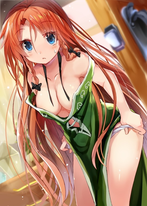 Ладно, уговорил - NSFW, Аниме, Anime Art, Touhou, Hong Meiling