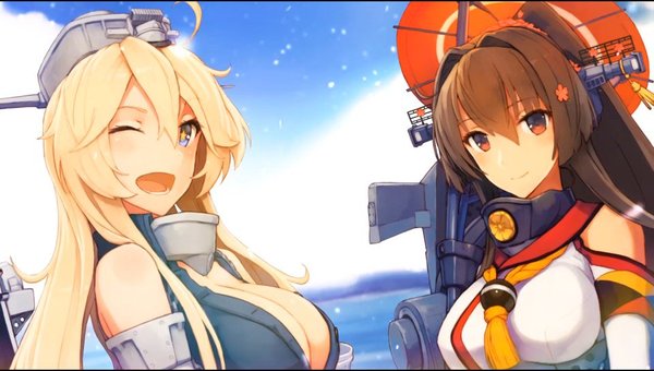  Kantai Kai (  )    Shimakaze, Yamato, Kantai Collection, Uss IOWA, , , Anime Art