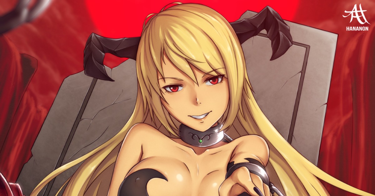 set me free - NSFW, Anime, Anime art, Original character, , Etty, Demon