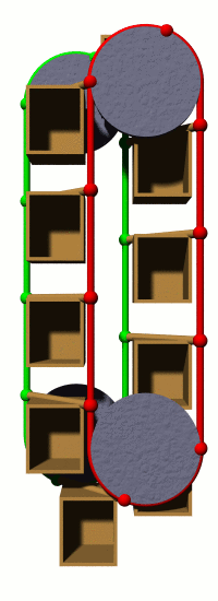 Continuous lift (paternoster) - Elevator, Paternoster, , Technologies, Video, GIF